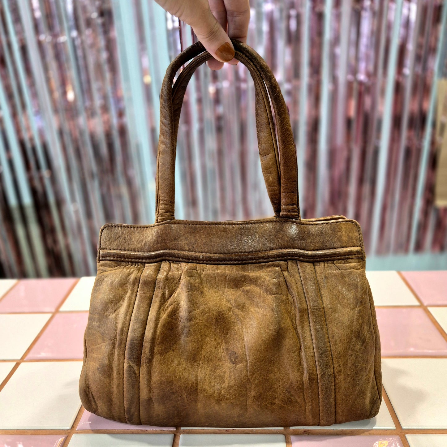 Vintage Leather Handbag