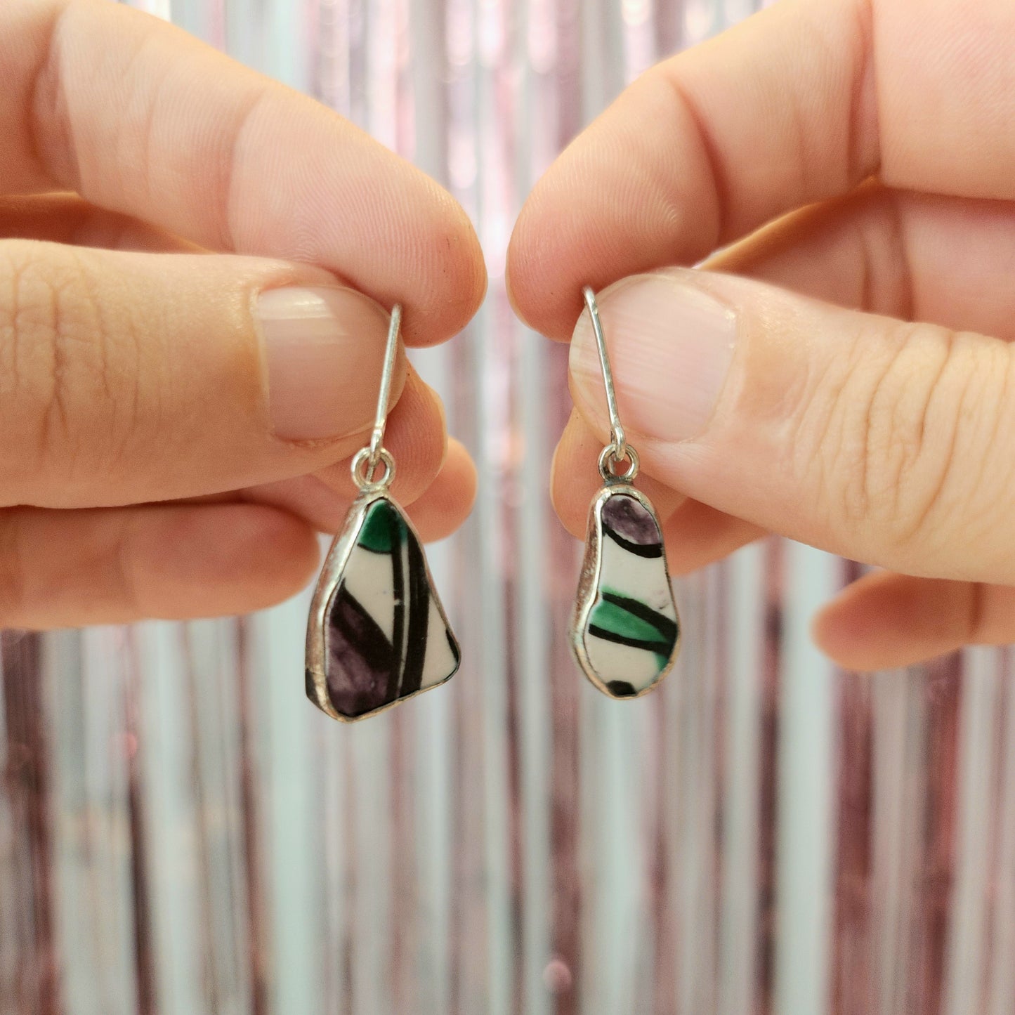 Handmade Ikaros Silver Earrings