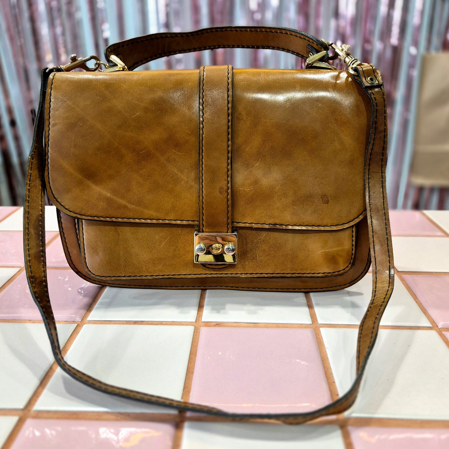 Beautiful Vintage Leather Bag