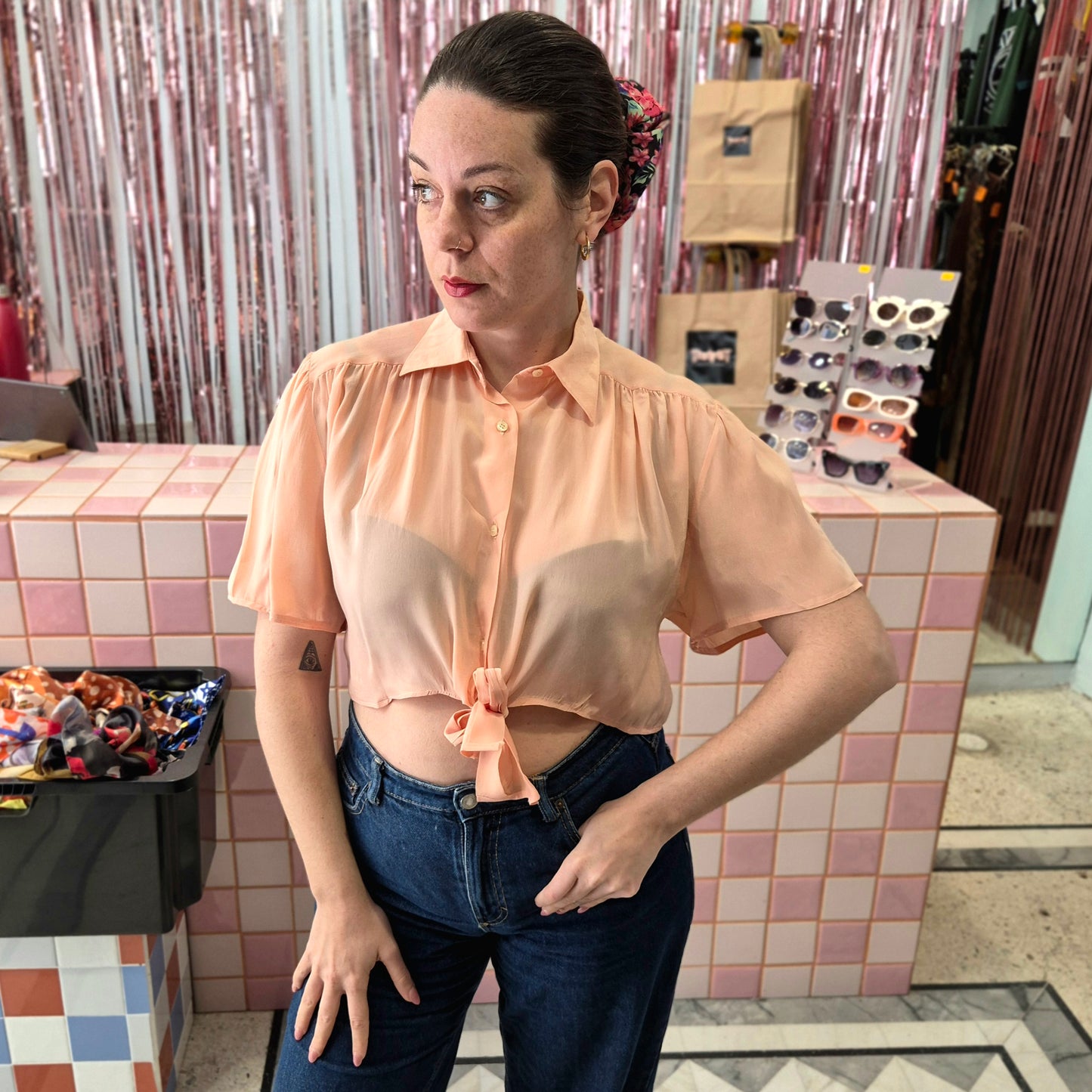 Coral Knot Top