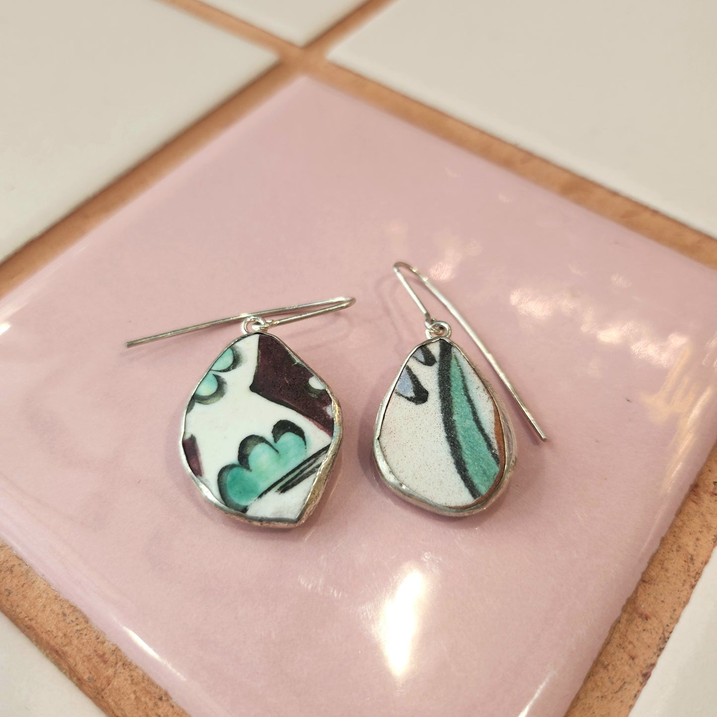 Handmade Ikaros Silver Earrings