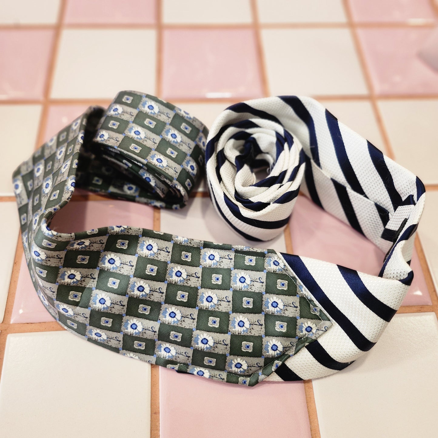 Reworked Tie Belt green