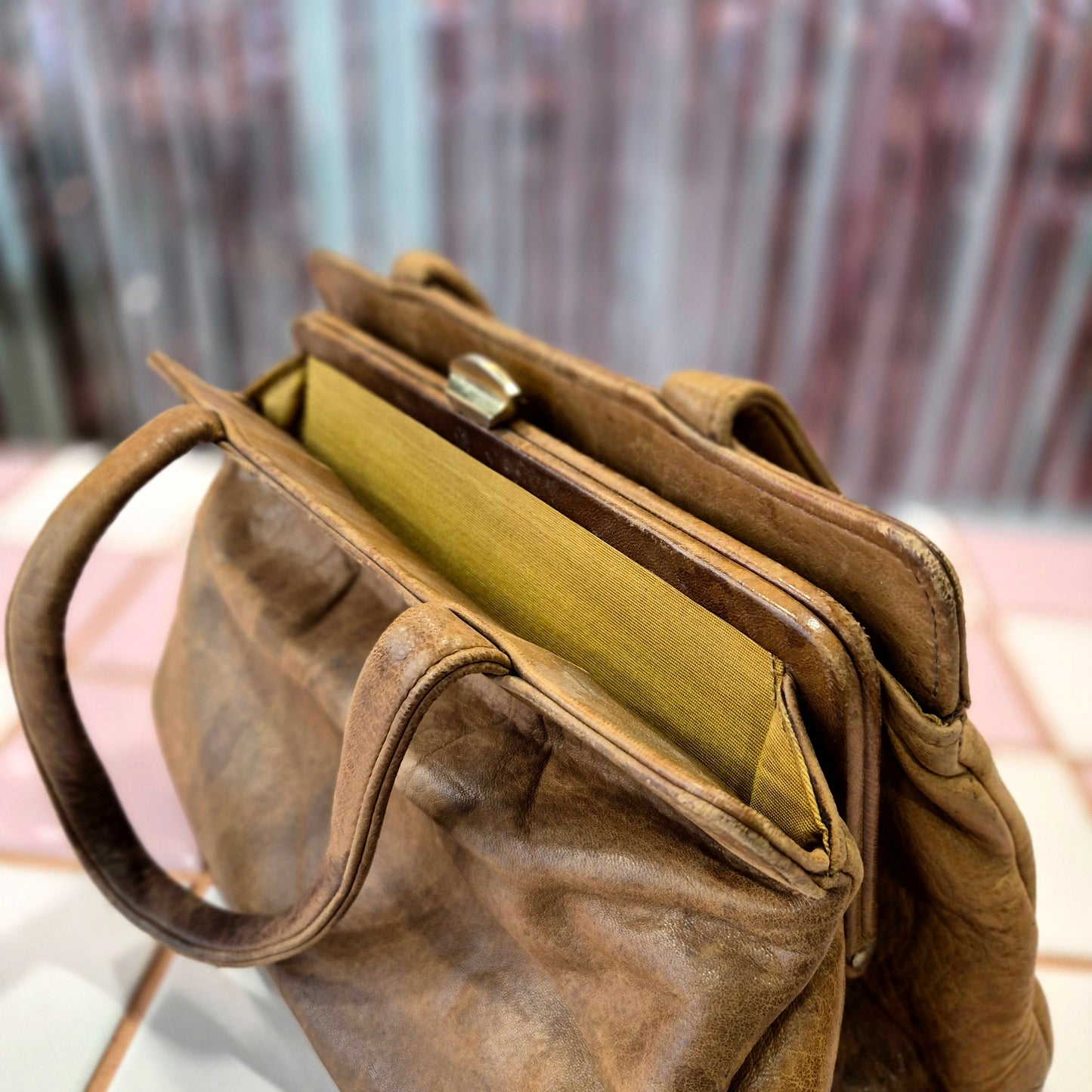 Vintage Leather Handbag