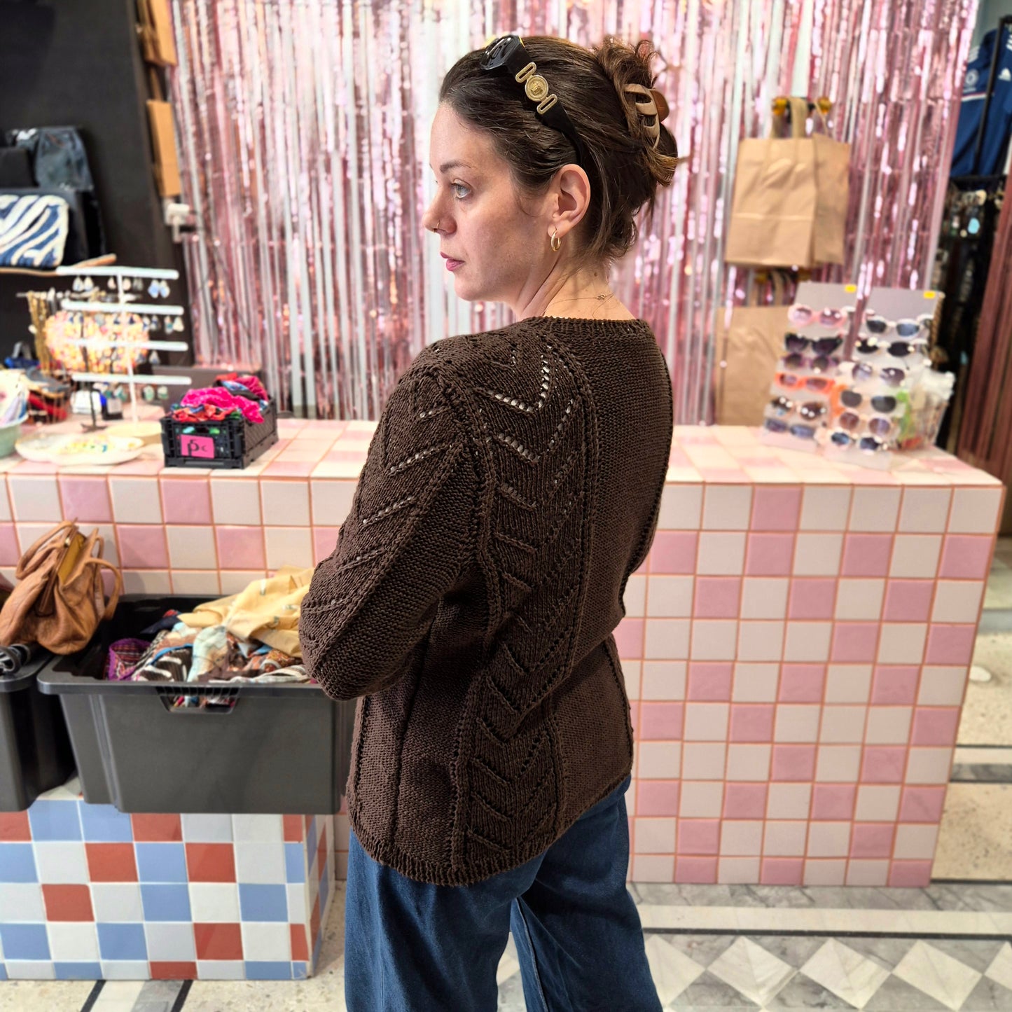 Vintage Knitted Cardigan