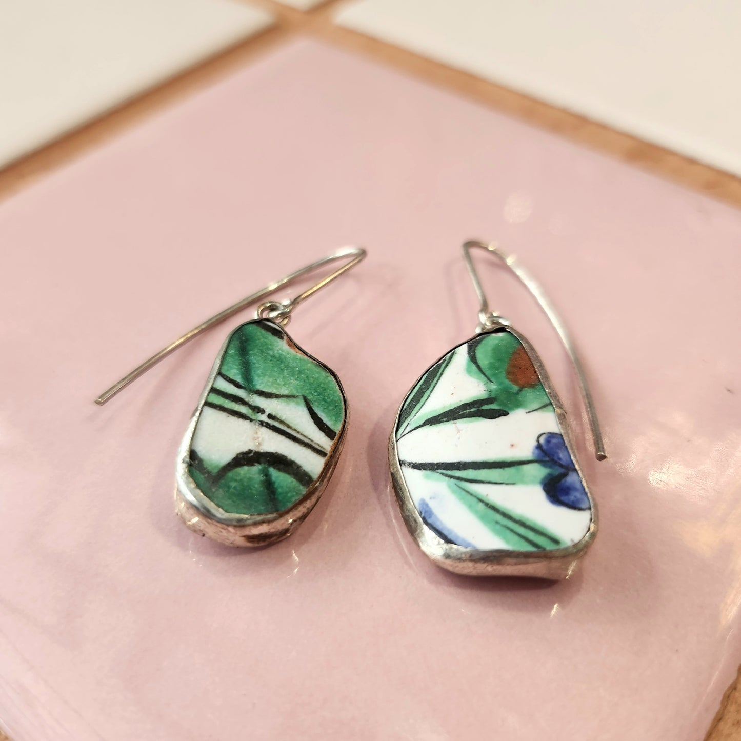 Handmade Ikaros Silver Earrings