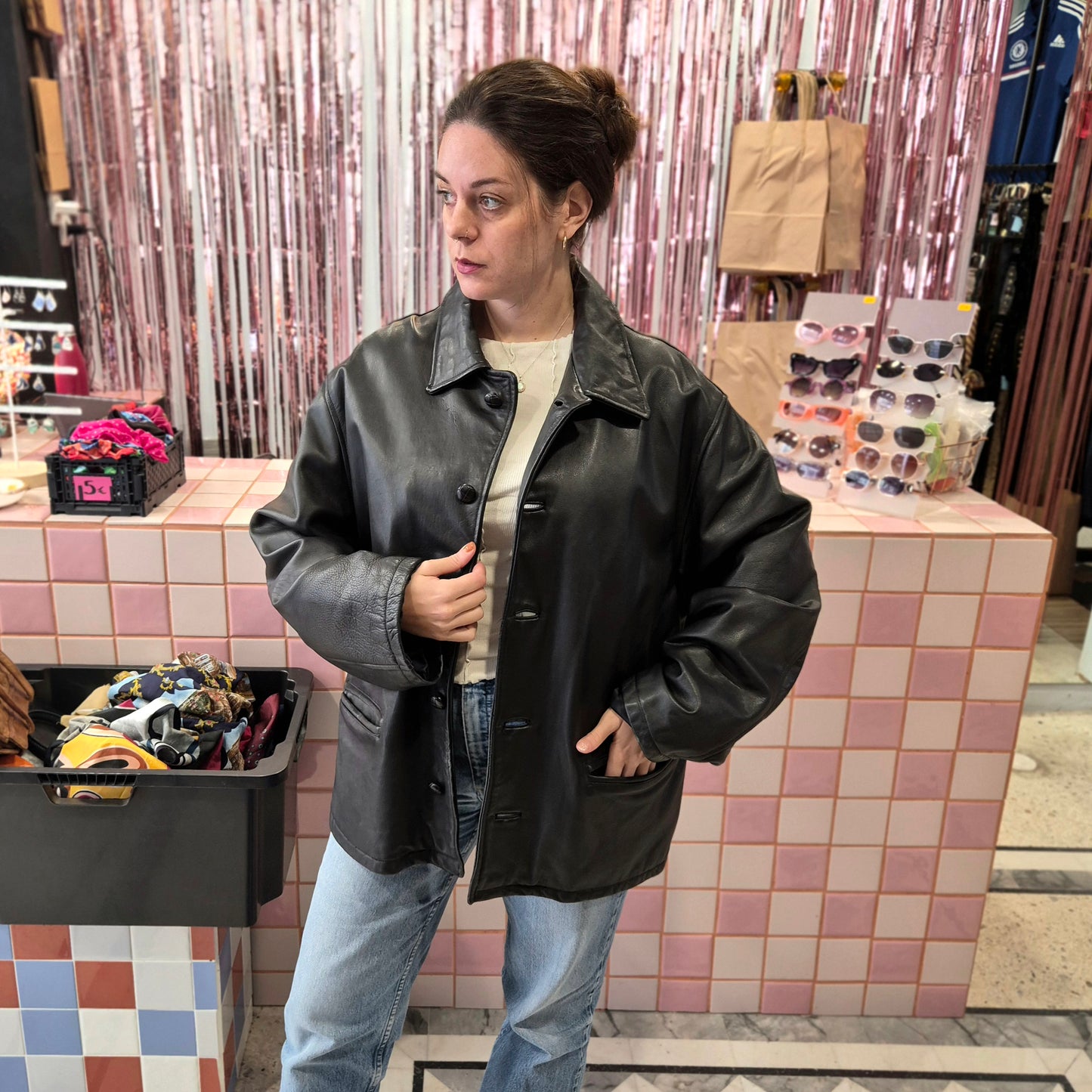 Vintage Leather Jacket