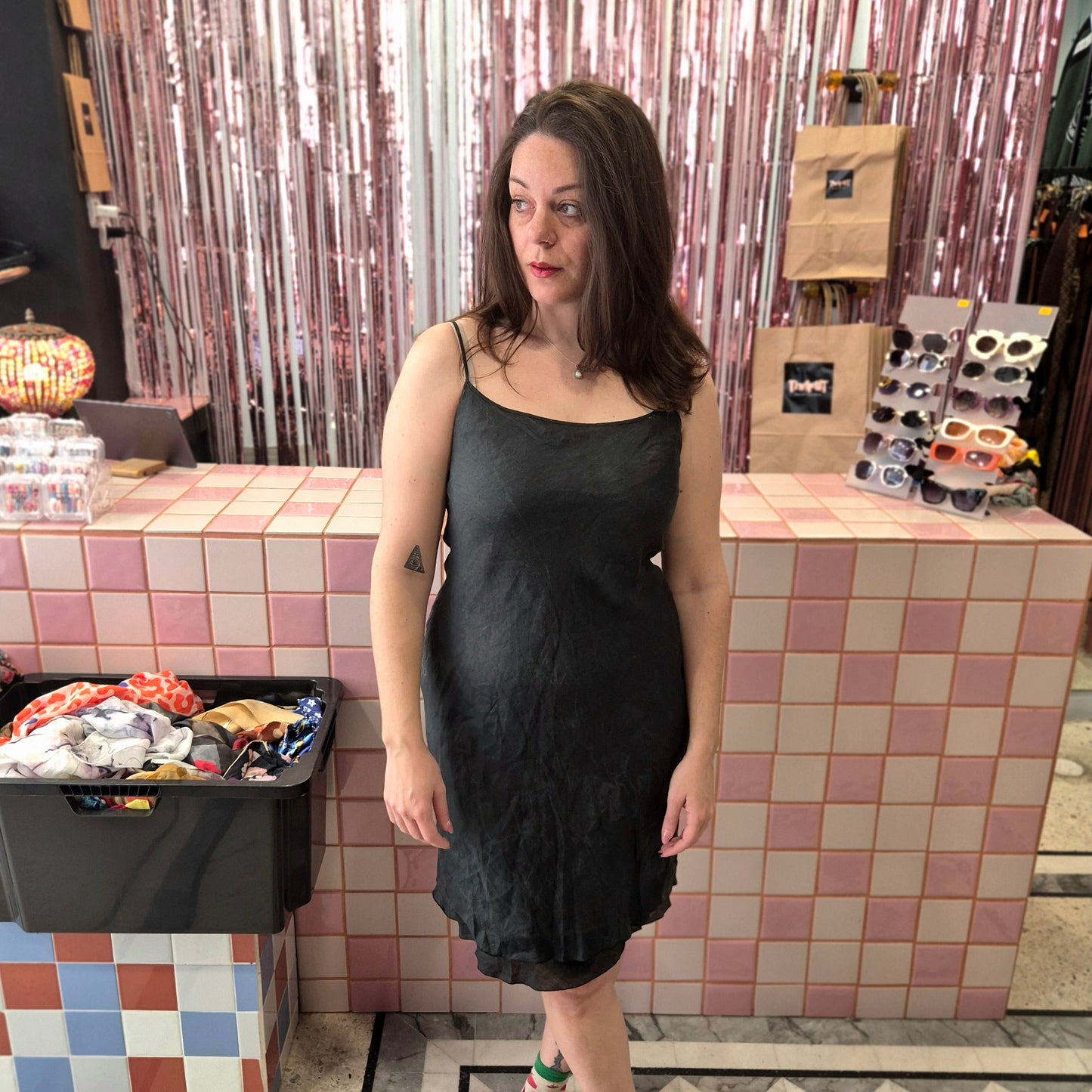 Cotton Slip Dress
