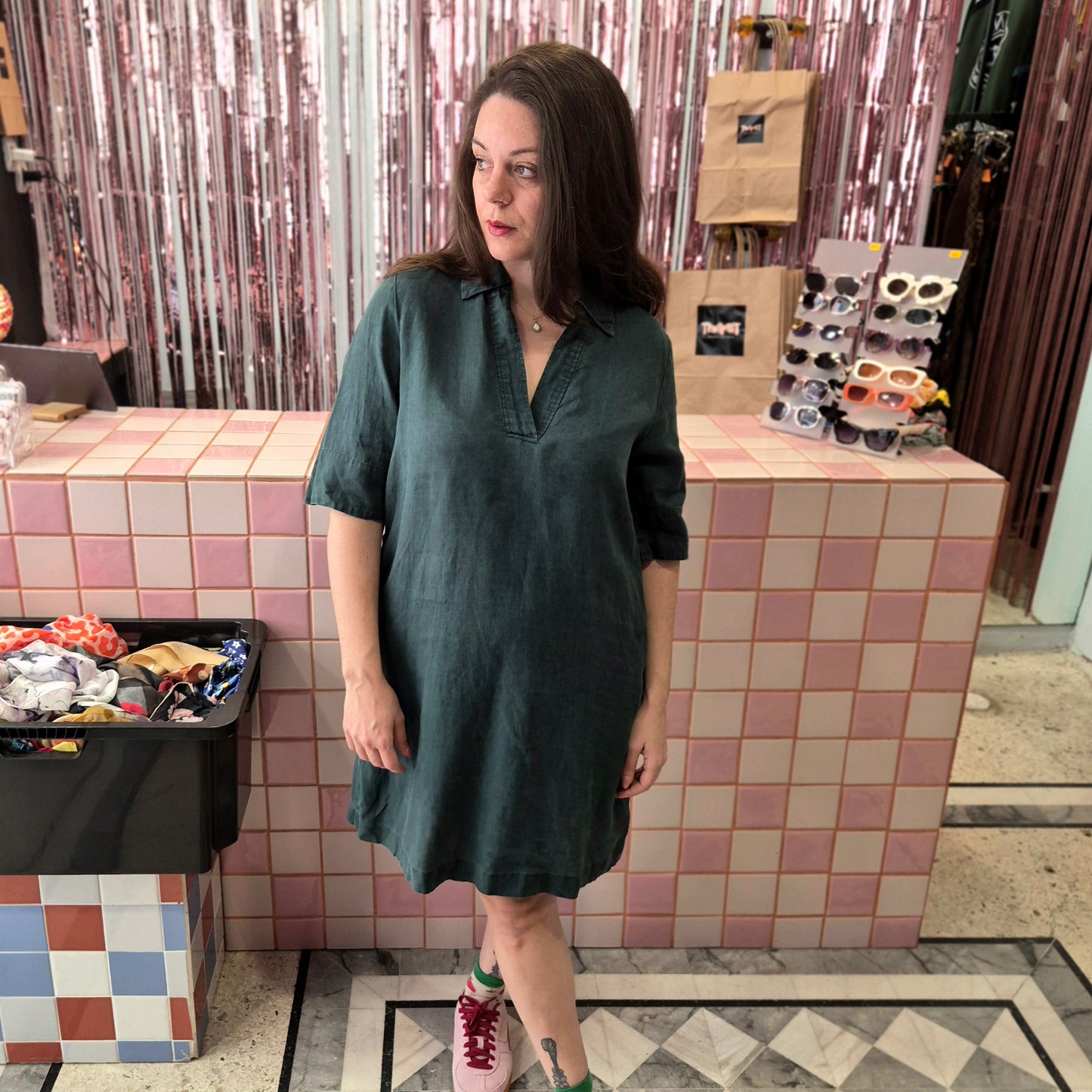 100% Linen Dress