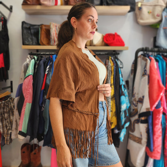 Western Duster with Fringe
