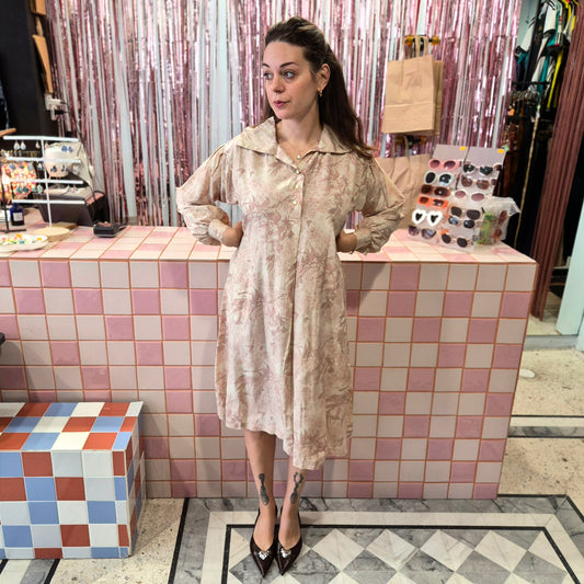 Dreamy Pink Vintage Dress