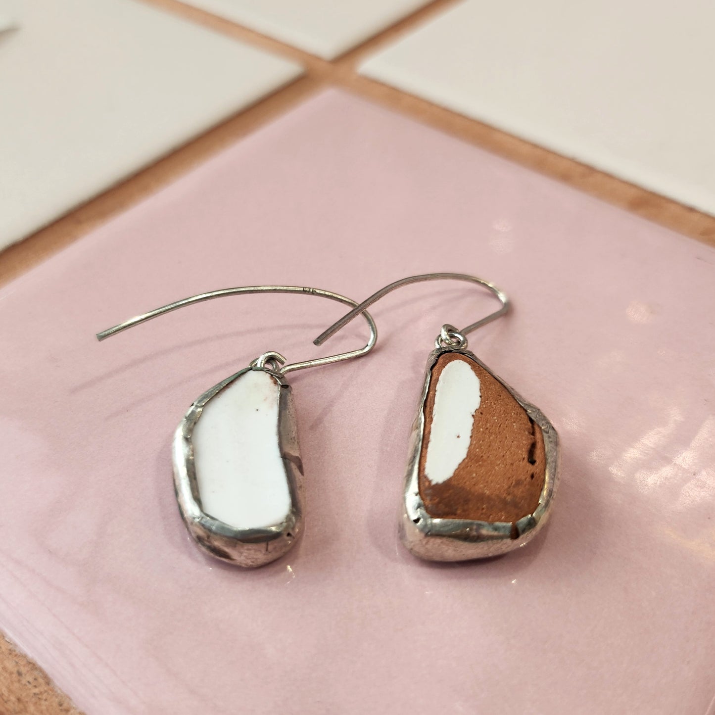 Handmade Ikaros Silver Earrings