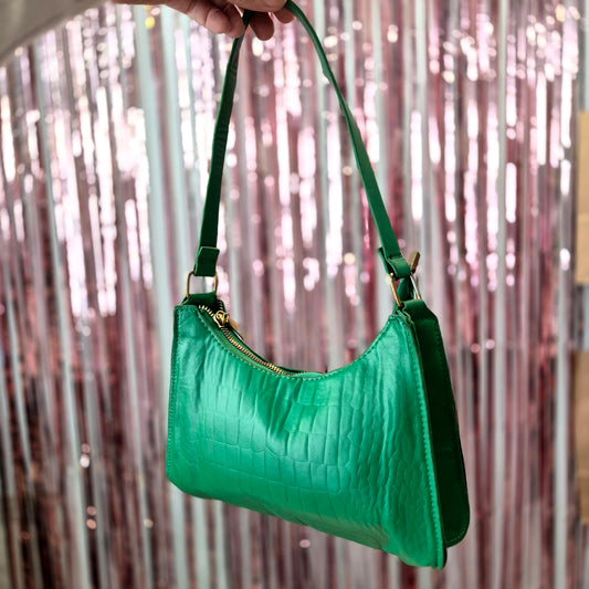 Green Shoulder Bag