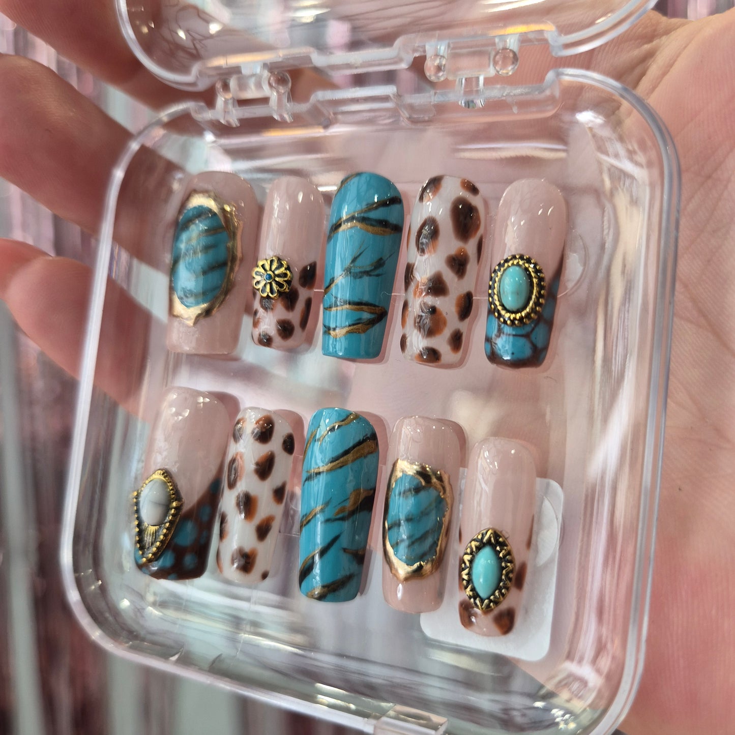 Cowgirl Presson Nails