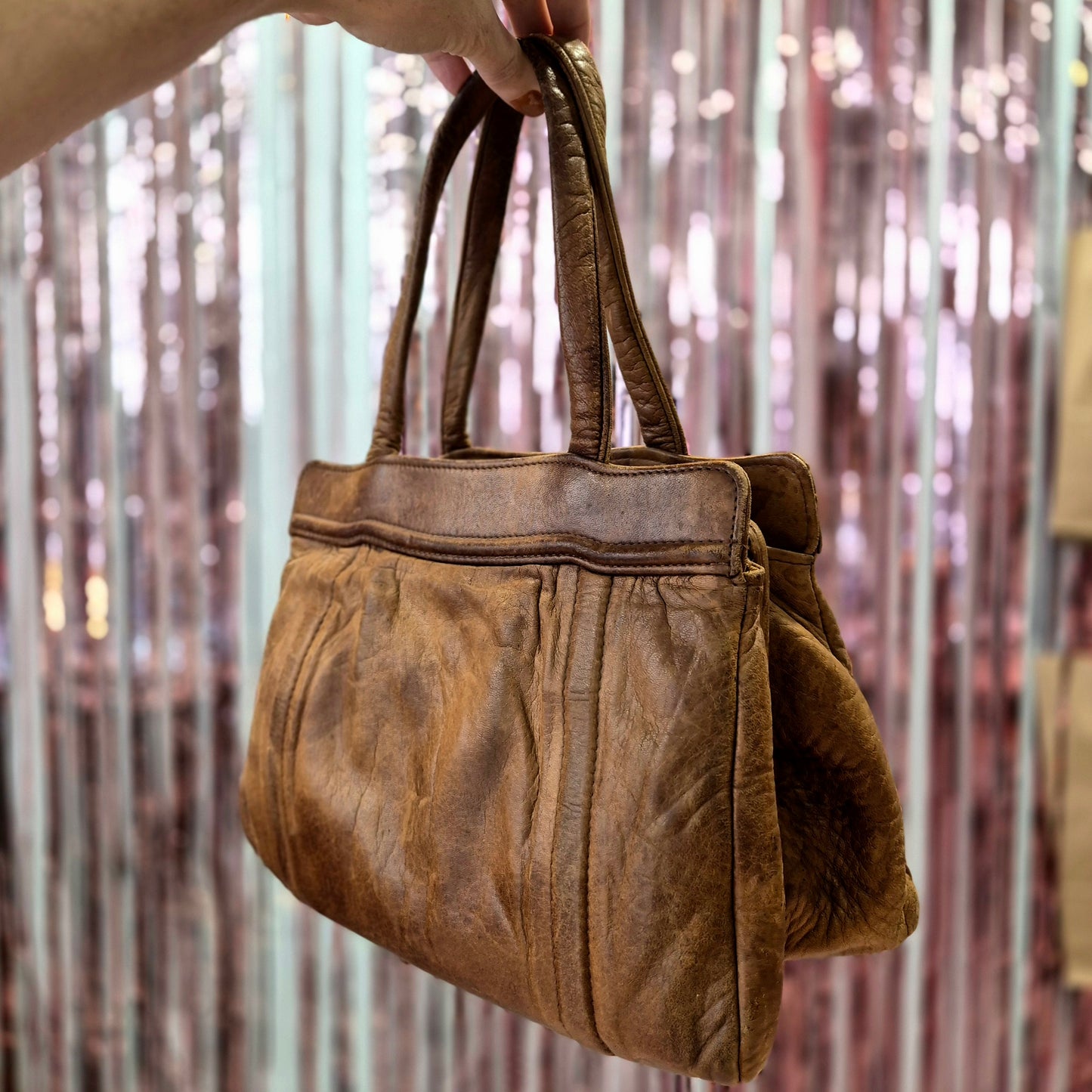 Vintage Leather Handbag