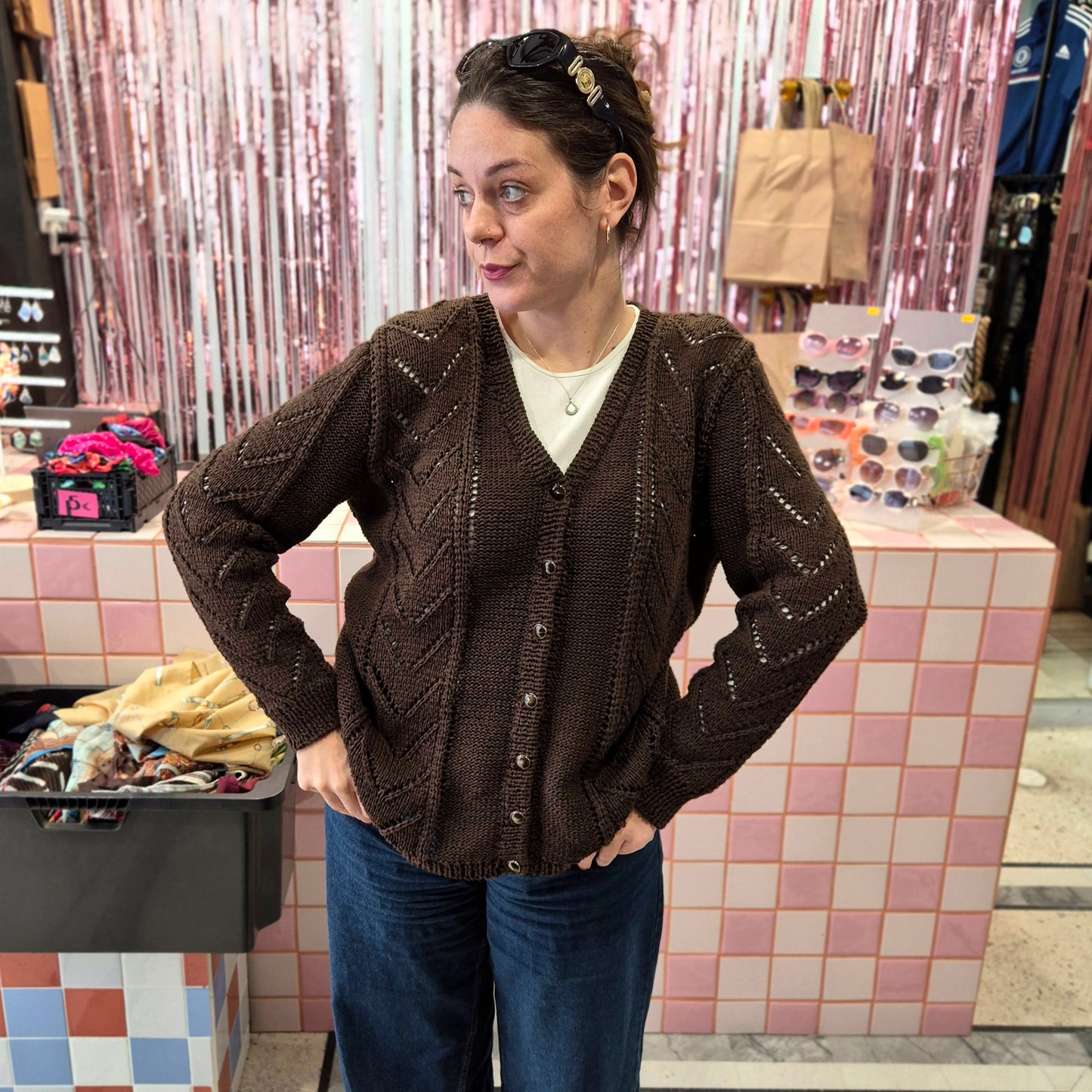 Vintage Knitted Cardigan