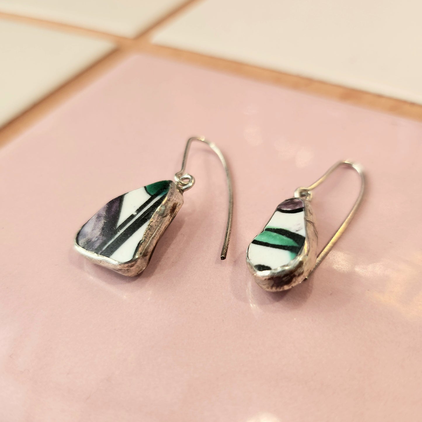 Handmade Ikaros Silver Earrings