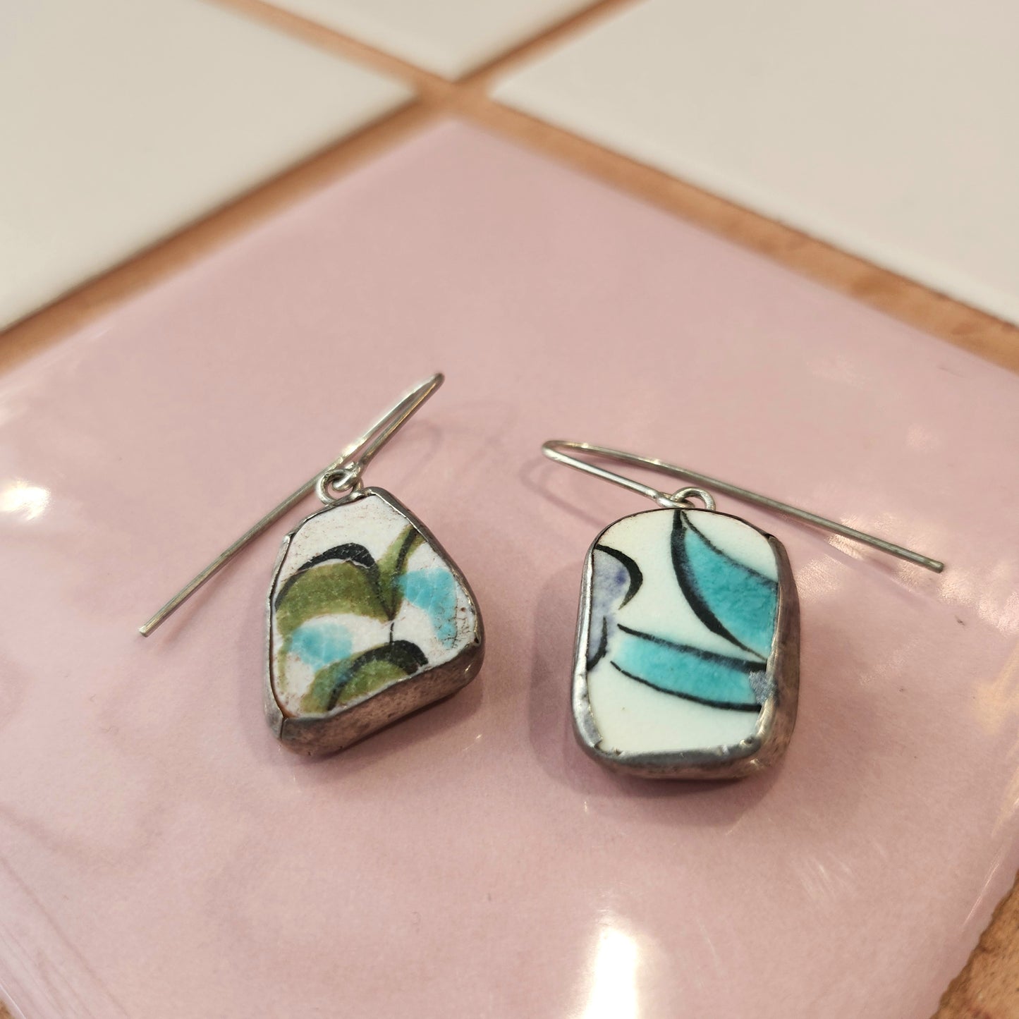 Handmade Ikaros Silver Earrings