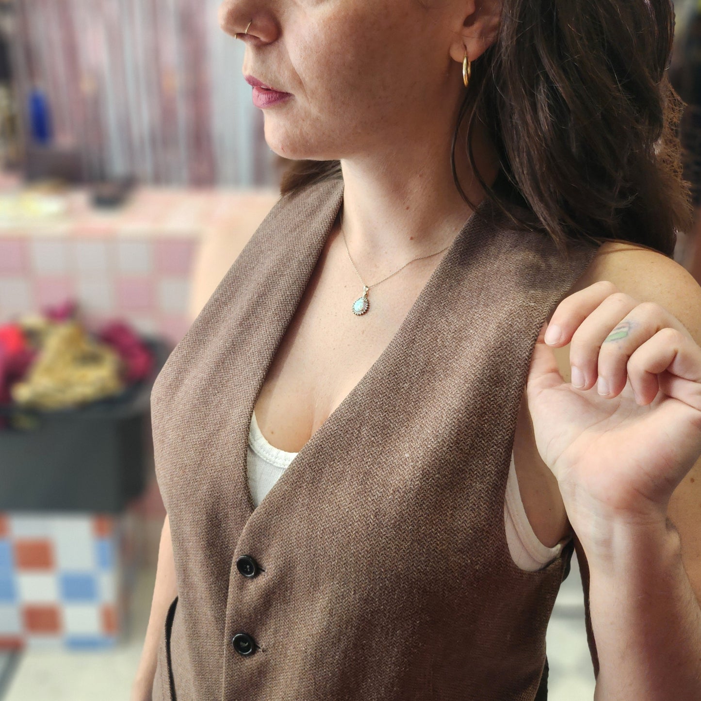 Beautiful Brown Vest