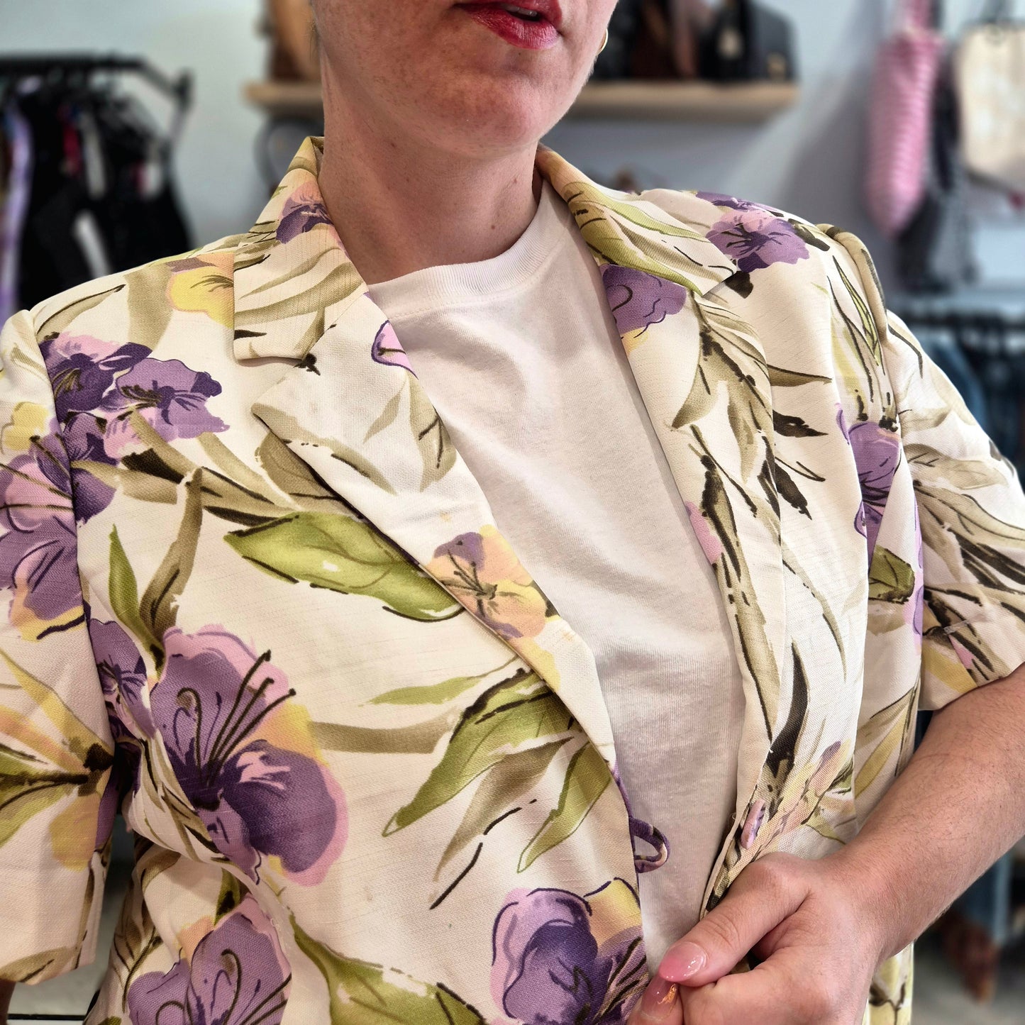 Cute Floral Blazer
