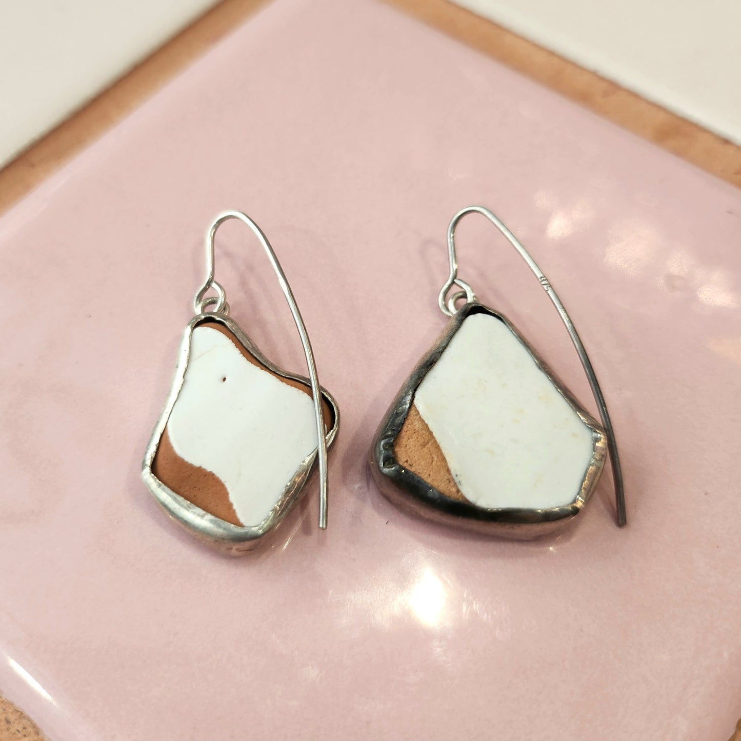 Handmade Ikaros Silver Earrings