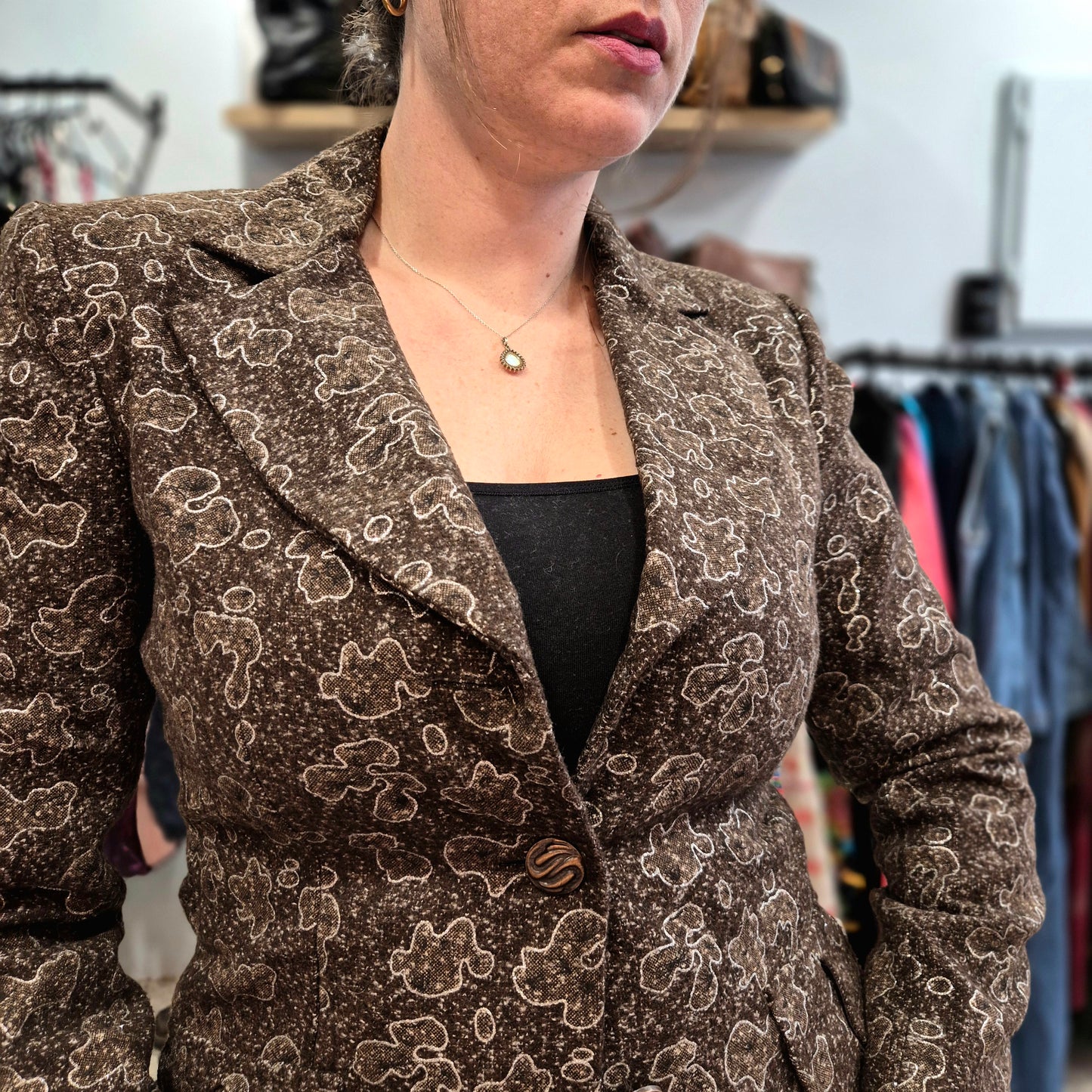 Vintage Detailed Blazer