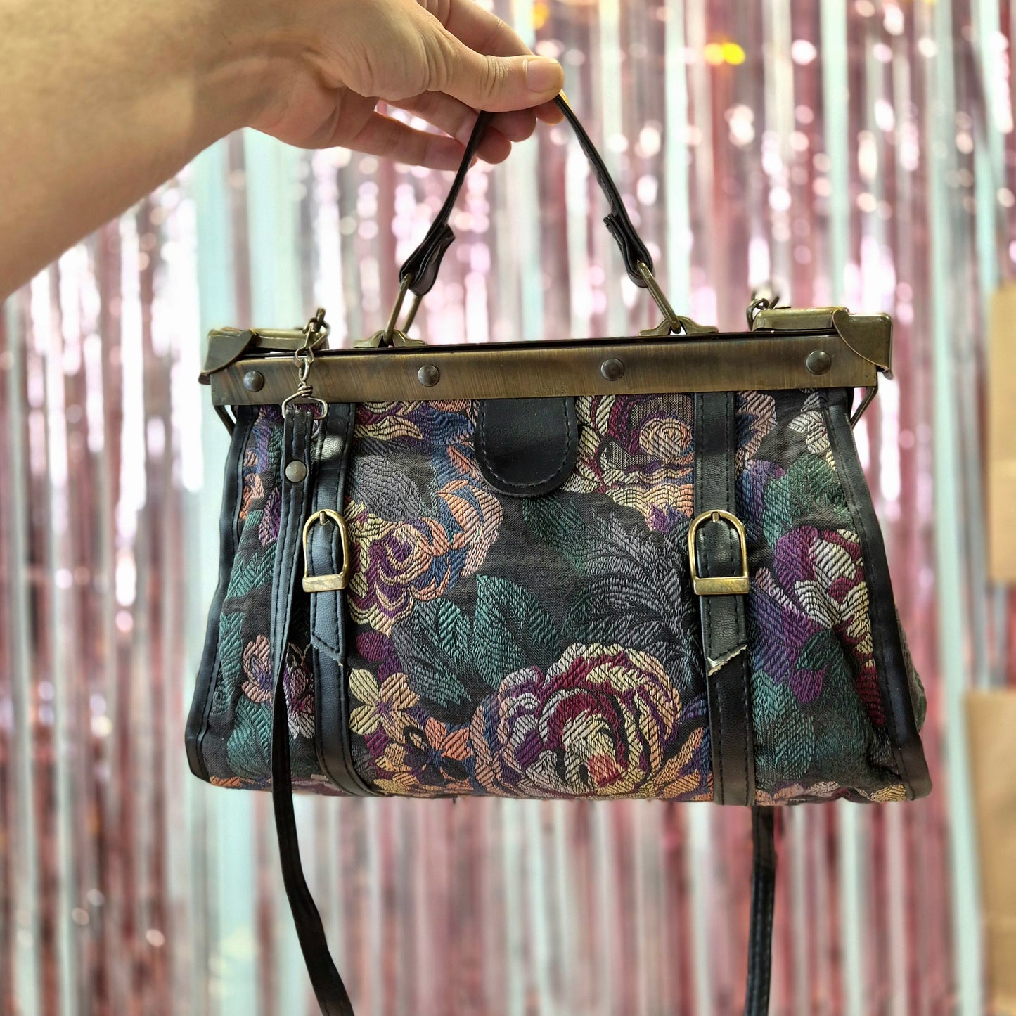 Vintage Tapestry Bag