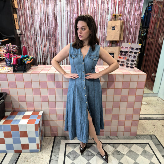 Vintage Denim Dress