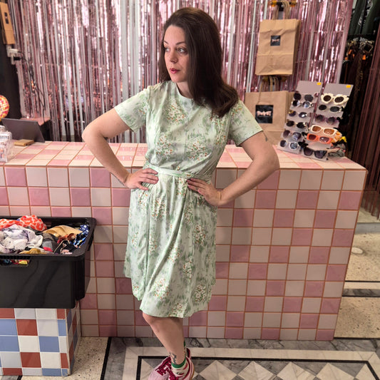 Vintage Patterned Dress