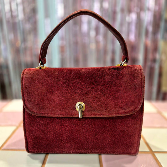 Vintage Suede Handbag