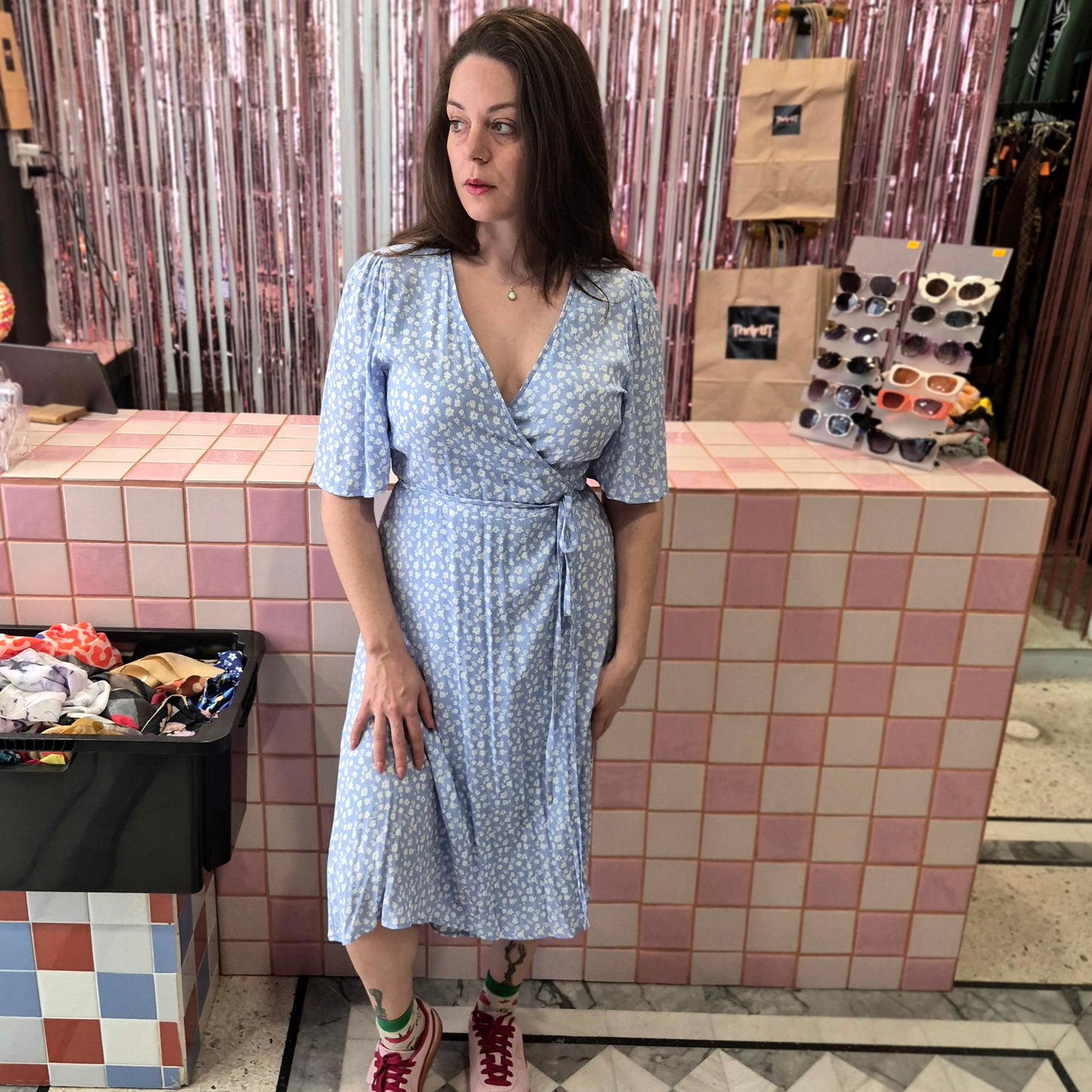 Comfy Wrap Summer Dress