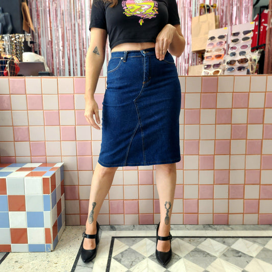 Classic Denim Skirt