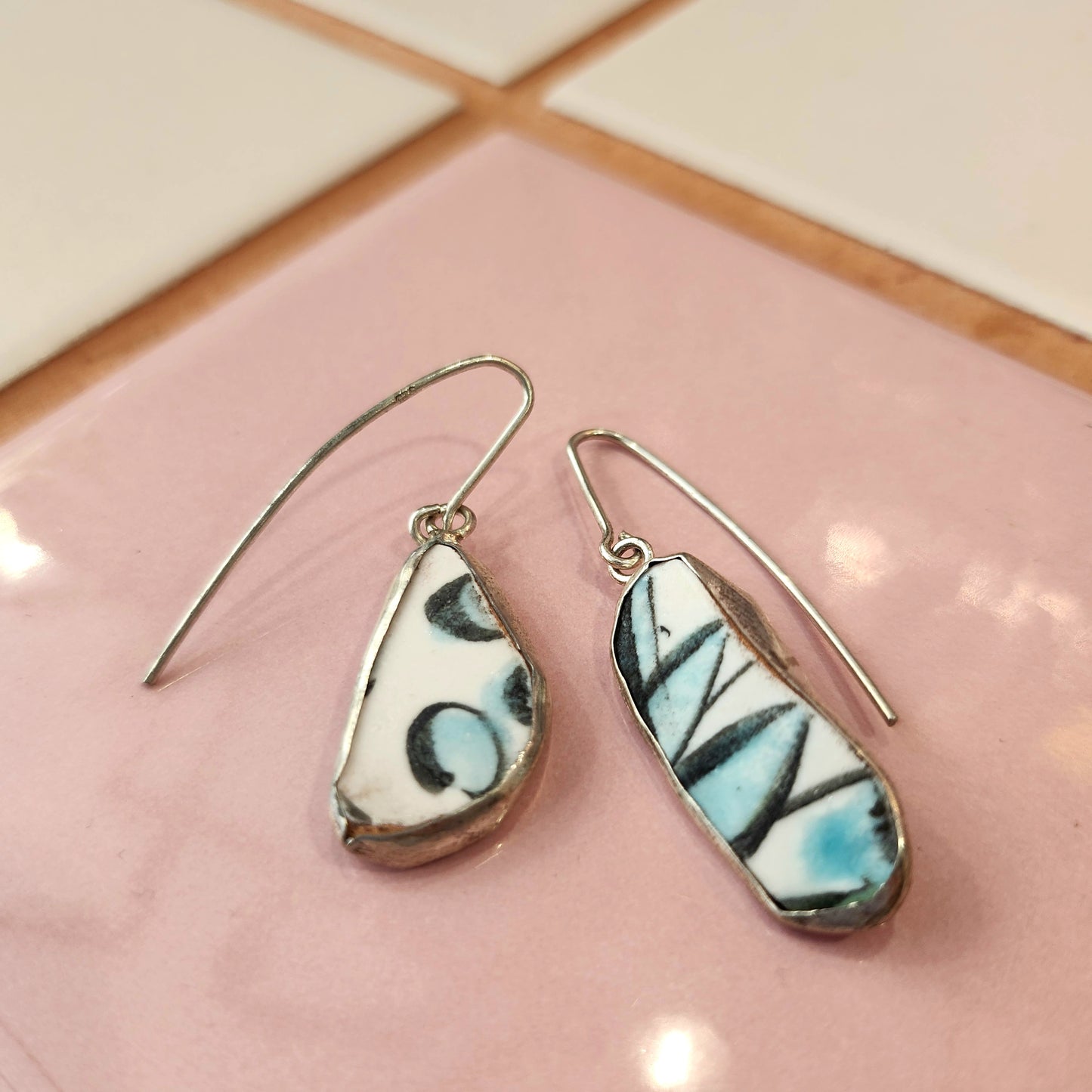 Handmade Ikaros Silver Earrings