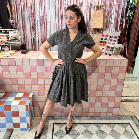 Polka Comfy Vintage Dress