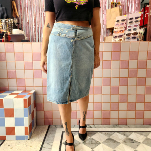 Y2K Denim Skirt