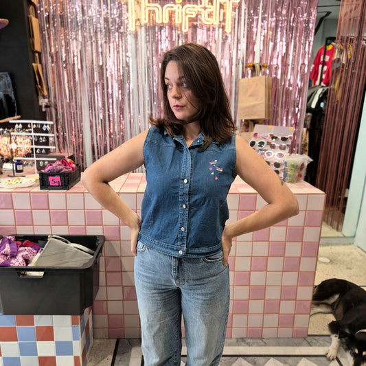 Cute Denim Vest