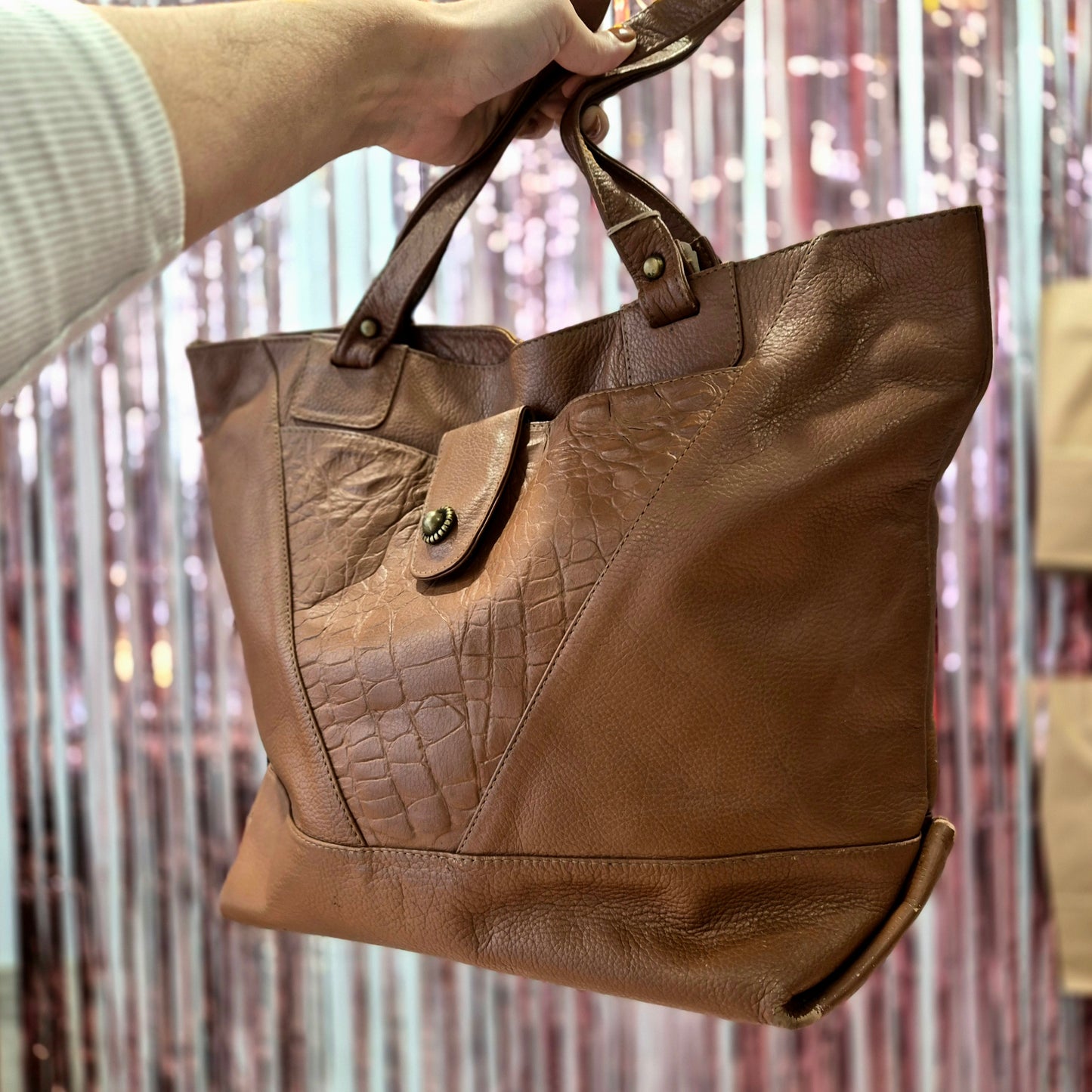 Leather Tote Bag