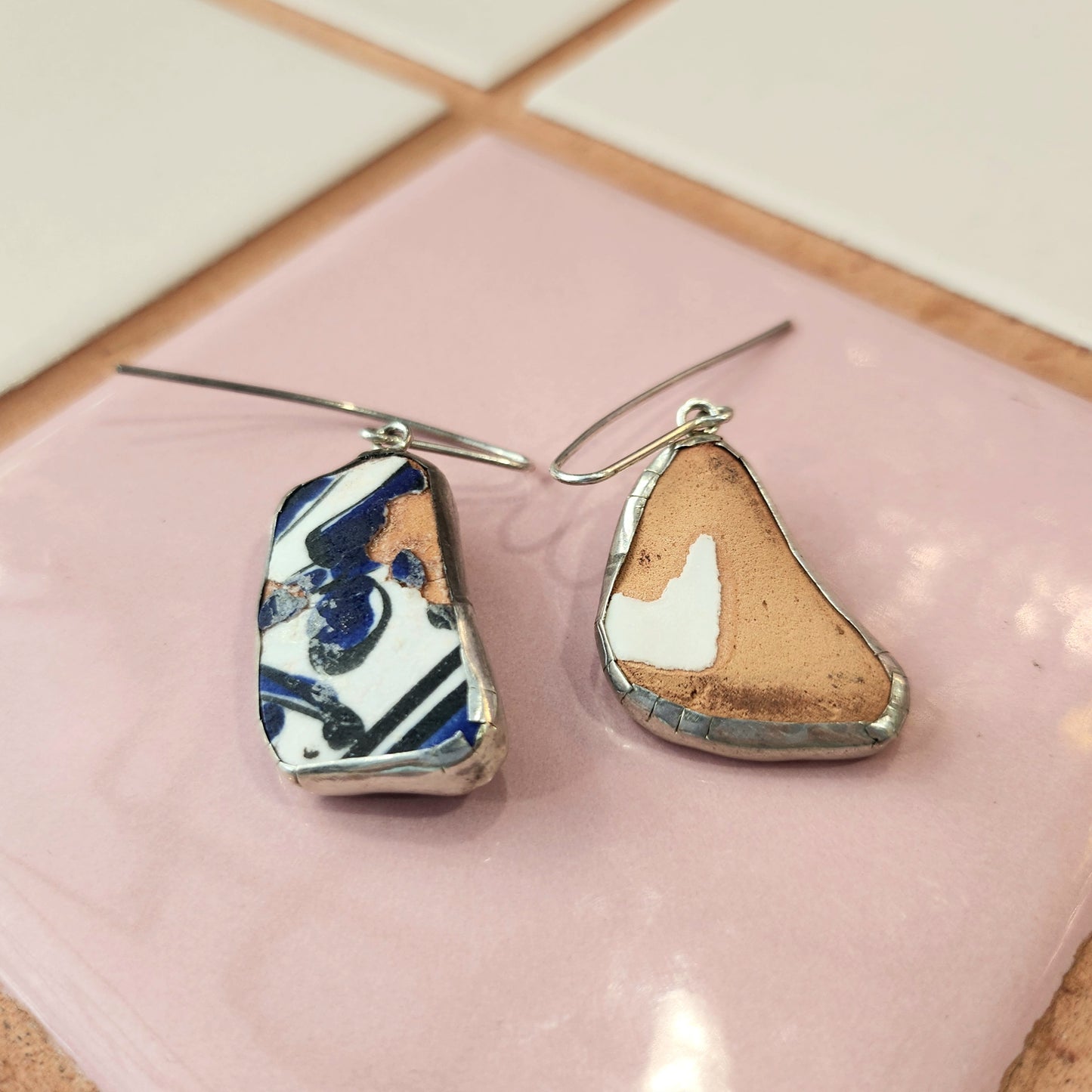 Handmade Ikaros Silver Earrings