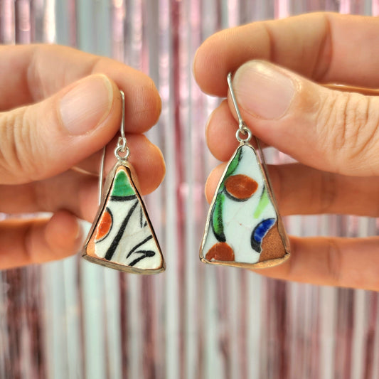 Handmade Ikaros Silver Earrings