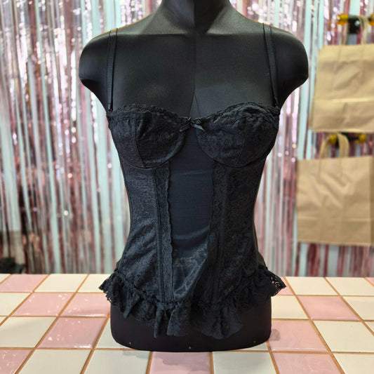 Lace Black Corset