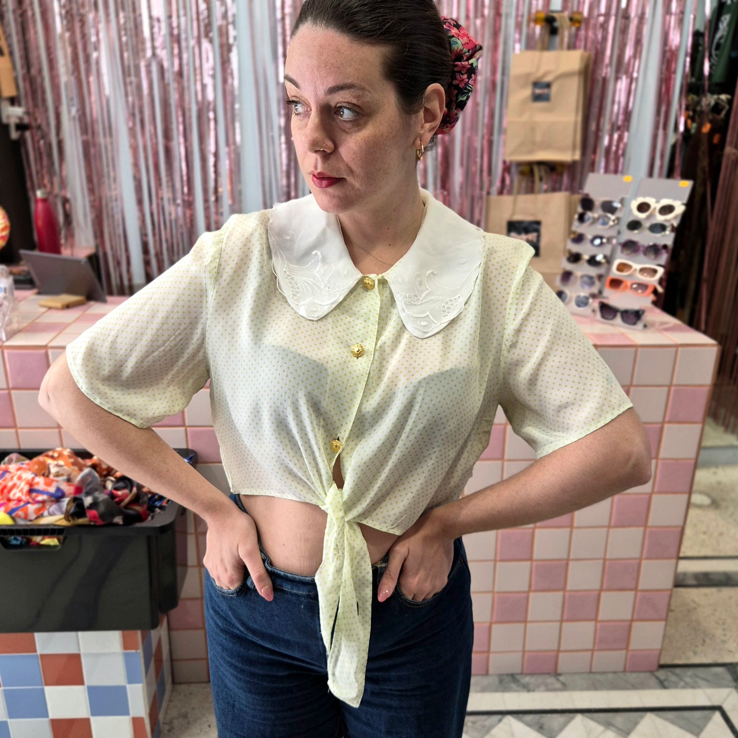 Vintage Knot Top