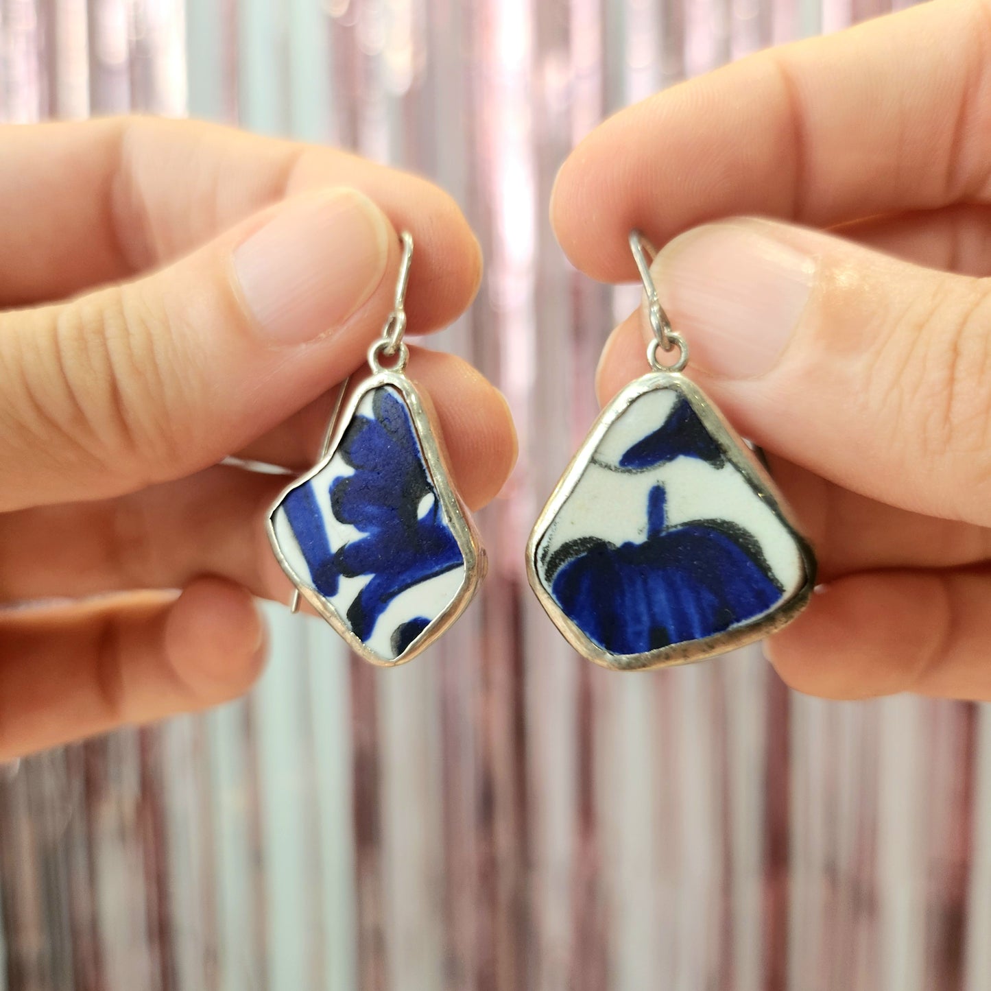 Handmade Ikaros Silver Earrings