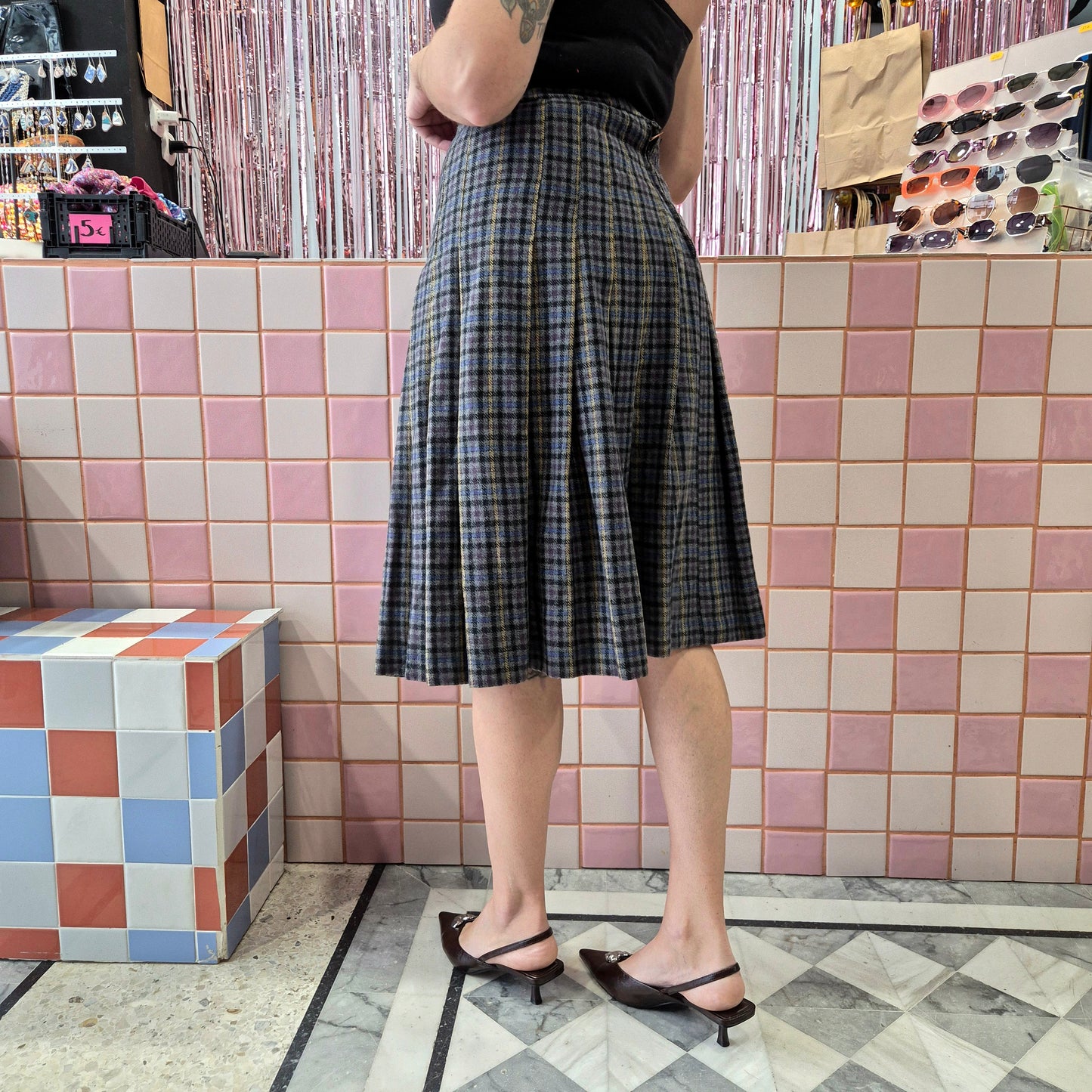 Pleated Winter Skirt