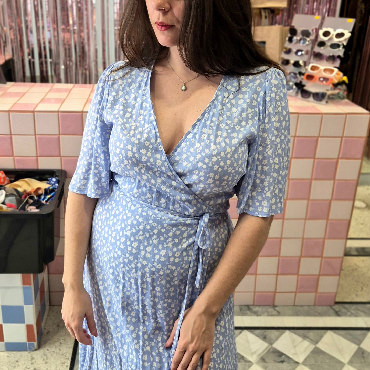 Comfy Wrap Summer Dress