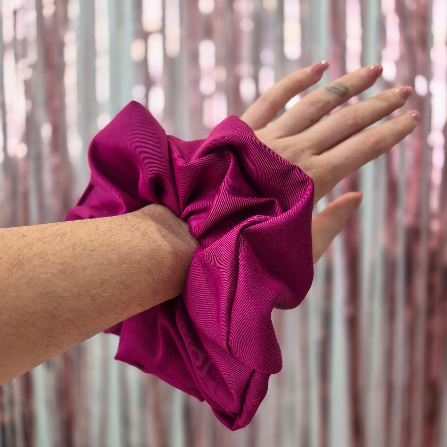 Upcycled Jumbo Scrunchie