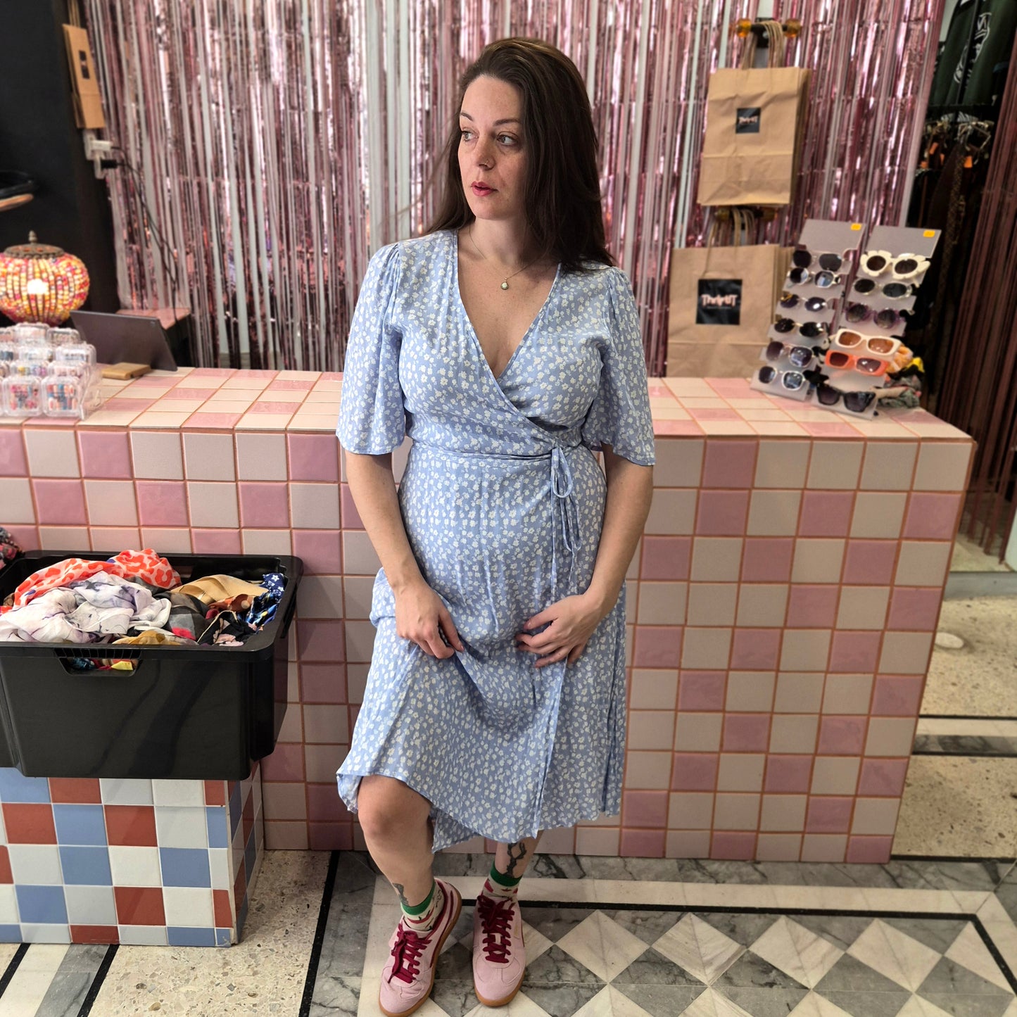 Comfy Wrap Summer Dress
