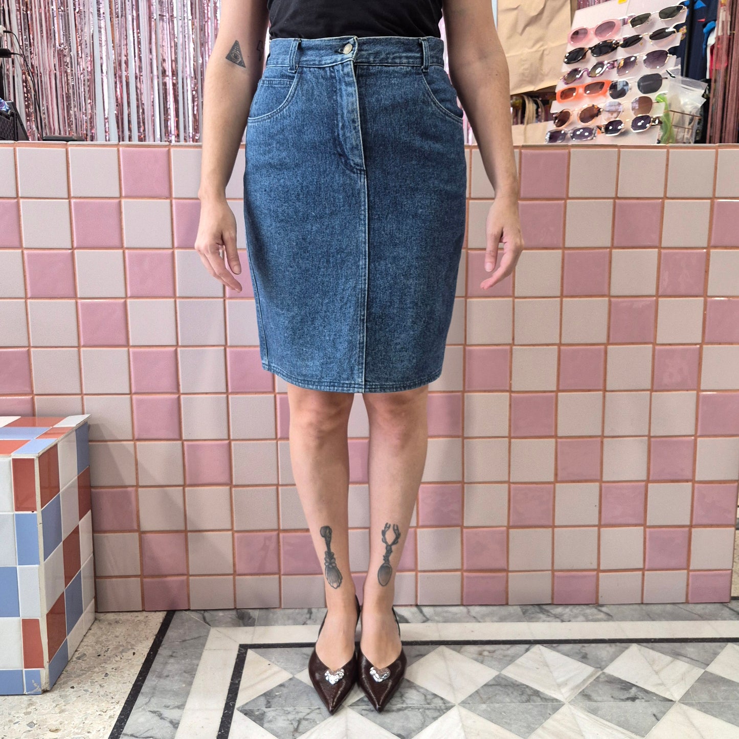 Cute Denim Skirt