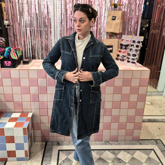 Beautiful Vintage Denim Trench