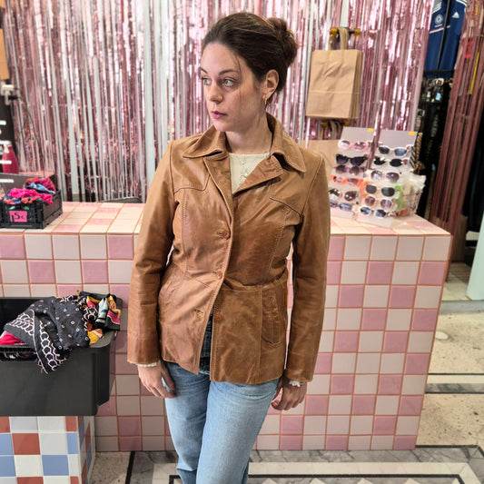 Beautiful Fitted Leather Jacket