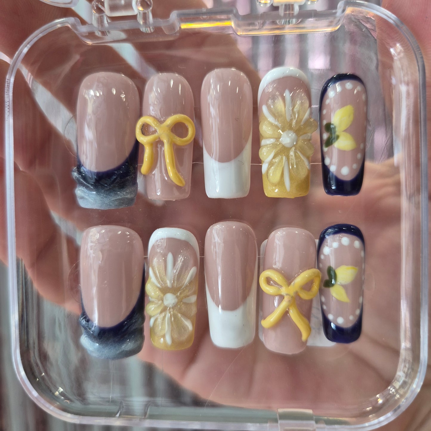 Lemon Presson Nails