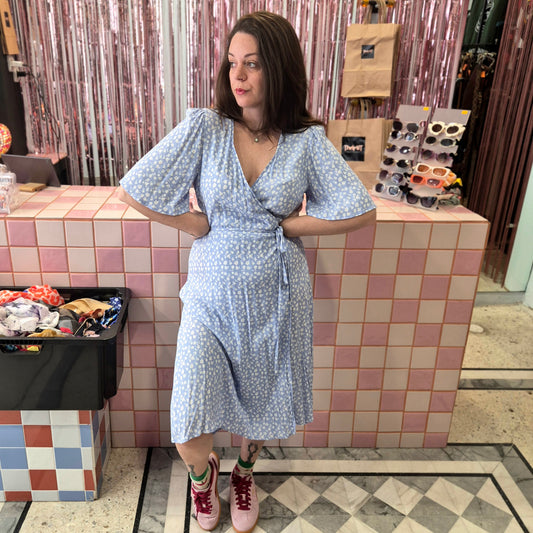 Comfy Wrap Summer Dress